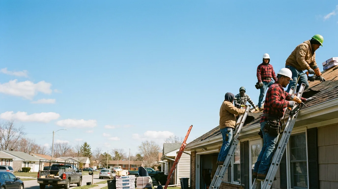 Roofing in Brocton, IL near me